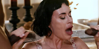 BUsty milf Olive GLass getting fucked so wild