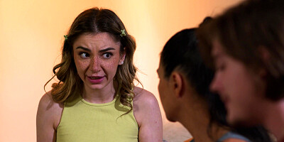 Stepdaughter and stepson really scared