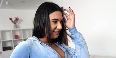 Bigbooty dirty slut loves fucking hard by big white dick