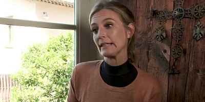 Bound princess anal fucked at a public bar