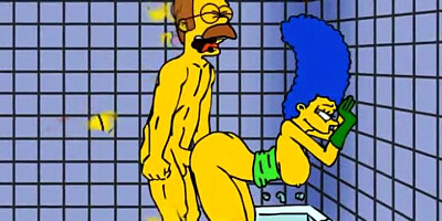 Marge Simpson swinger sexwife