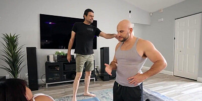 Sexy bigtitted bae fucked by big cock in wet pussy hole