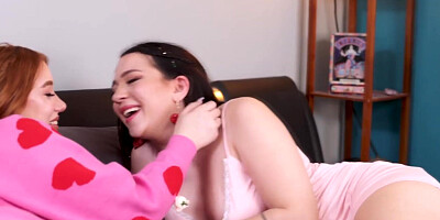 Riley and Madison grow wetter and wetter