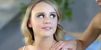 cumshot housewife fucks handy man and hot bff