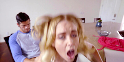 Stepsister came for stepbros big cock
