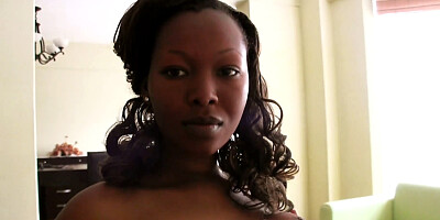 Ebony MILF convinces casting producer