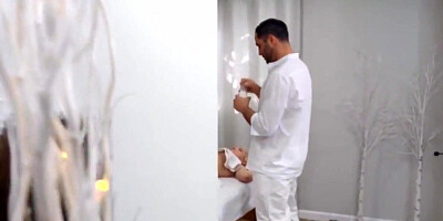 creampie damon dice fucks oiled blonde babe skye blue -