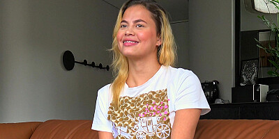 Big ass blonde latina teen on a casting