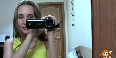 Sexy pretty cam girl gets super naughty