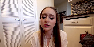 Laney Grey Can't Fit Massive Dick in her Mouth
