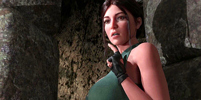 Amazonian XXX ⁕ Mist The Prelude ⁕ Lara Croft Roughly Fucked Gets Creampie