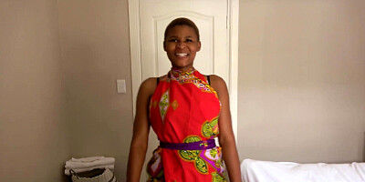 Big booty ebony teen amateur on audition