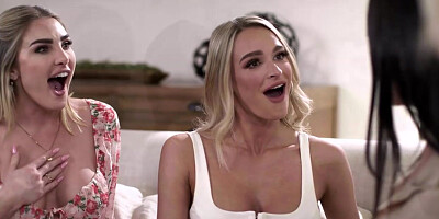 Kenna and April fucked Emma and Kenzie