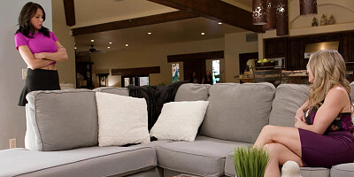 Teens gets turned on while getting spanked