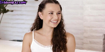 Lez 21yo GF shares vibrator with busty asslicking MILF