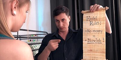 Blonde Beauties Mia Blow & Lika Star Get Dicked Down On Their Vacations - HORNY HOSTEL