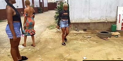 African lesbian and GFS love threesome