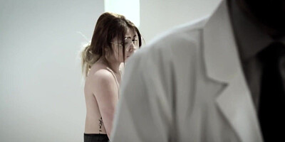 Doctor tricks 19yo virgin into fucking