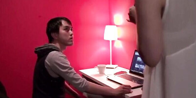 Glamour Saya Fujiwara at blowjob action