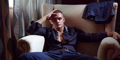 Tattooed MILF fucked in missionary by big white cock