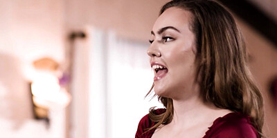 Makeup and pussy licking by hot teen