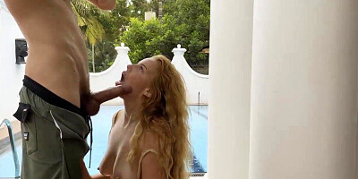 Submissive Teen Pool Fuck