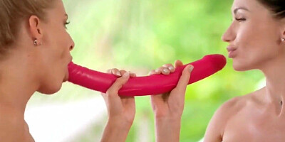 cumshot it's only natural to gape on vacation with your bf