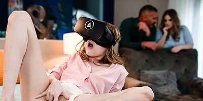 Stepdads cock is better than VR porn