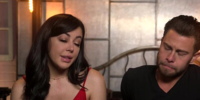 Legal counsel bound and anal fucked