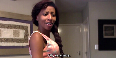 Real African amateur fake casting sex