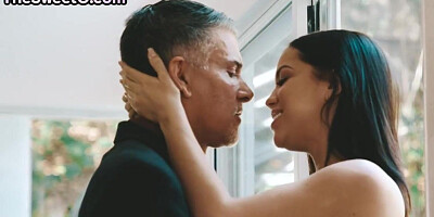 Passionate mediumboobs babe gets fucked after facesitting