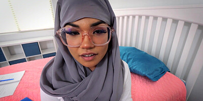 Virgin Arab teen deflowered by a friend