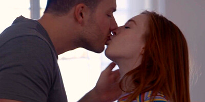 21yo redhead cutie with small boobs gets pussyfucked