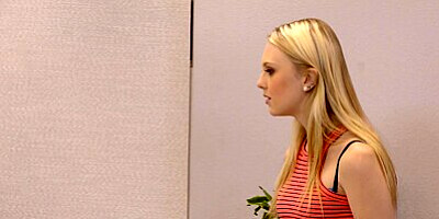 Hot Blonde Milf Alexis Fawx yells, Fuck! I told you Not to cum on my Face! -S5:E10