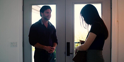 Pretty teen gets pussy creampied