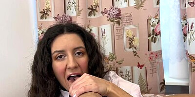 A cute schoolgirl was fucked, cum on her face and she went to school covered in cum!