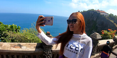 Bali vacation trip with sex once home