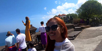 Bali vacation trip with sex once home