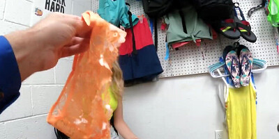 Latina officer wants a threesome