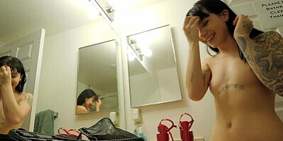 Charlotte Sartre Gets Pounded After Filming A Scene