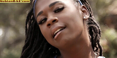 Nubian college uniform babe with big boobs pussybanged