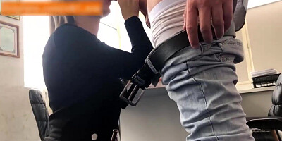 Lunch Break Ended with P with Stepsister