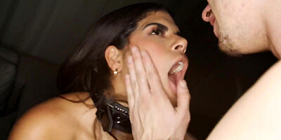 Beautiful Latina Sheila Ortega completely submits to light BDSM and