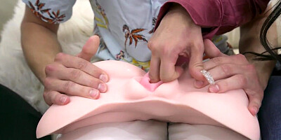 Busty stepmommy pussyfucked in 3some by stepson and hubby