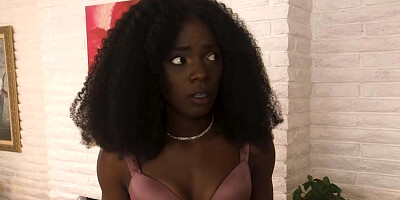 Agent fucks black social media star in bondage