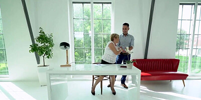 Boss nympho plumber granny spoiled worker for extra cash