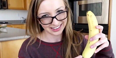 blowjob sweet young stepdaughter sucking and fucking big cock in pov