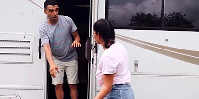 Reality Kings - Gabriela Lopez & Johnny Watch A Scene They Shot Together & Get Turned On