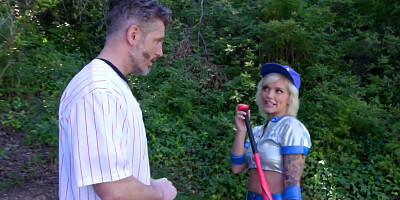 Sexy baseball trainer wants hard dick