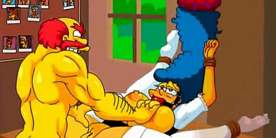Marge Simpson cheating wife movie